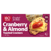 Cranberry & Almond Toasted Crackers (130g)