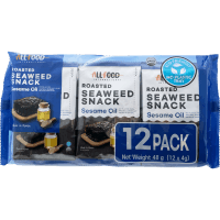 Sesame Oil Roasted Seaweed Snack (12 x 4g)
