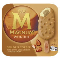 Wonder Golden Toffee Ice Cream (3 x 90ml)