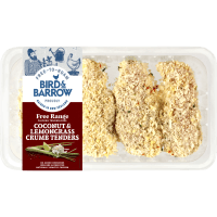 Free Range Coconut & Lemongrass Crumbed Tenders (kg)