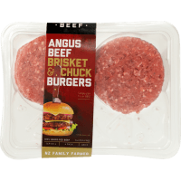 Angus Beef Brisket & Chuck Burgers (4 x 100g)