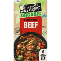 Organic Beef Stock Cubes (66g)