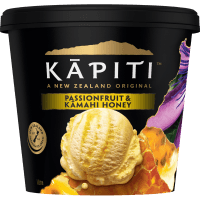 Passionfruit & Kamahi Honey Yoghurt Ice Cream (1l)
