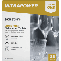 Ultra Power Lemon Fresh All-in-One Dishwasher Tablets (22pk)