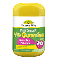 Kids Smart Probiotics + Prebiotics Raspberry Flavour Pastilles Vita Gummies (90pk)