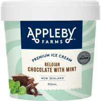 Belgian Chocolate with Mint Ice Cream (950ml)
