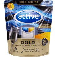 Gold Lemon Auto Dishwash Capsules (38pk)