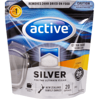 Silver Lemon 20s Auto Dishwash Capsules (20pk)