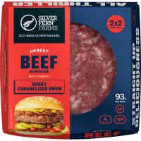 Honest Beef Burgers With Smokey Caramelised Onion (500g)