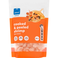 Cooked & Peeled Shrimp Meat Pieces. (500g)