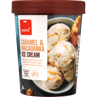 Caramel & Macadamia Ice Cream (1l)