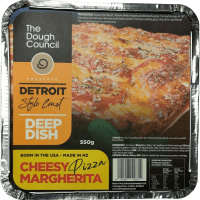 Deep-dish Cheesy Margherita Pizza (550g)