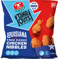 Take Outs Louisiana Style Free Range Chicken Nibbles (750g)