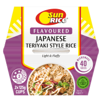 Japanese Teriyaki Style Rice Cups (2 x 125g)