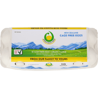 Grade 7 Large Cage Free Eggs (10pk)