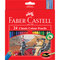 Classic Colour Set Of 24 Writing Pencils (1pk)