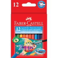 Watercolour Pencils 12 Half Length (1pk)