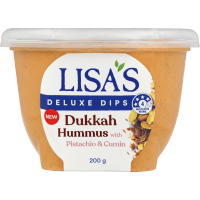Deluxe Dips Dukkah Hummus With Pistachio & Cumin (200g)