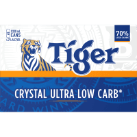 Crystal Ultra Low Carb Beer Cans (12 x 330ml)