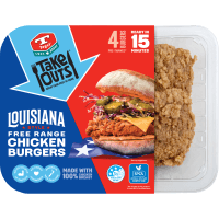 Take Outs Louisiana Style Free Range Chicken Burgers (4pk)