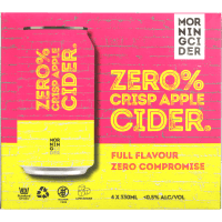 Zero % Crisp Apple Cider (4 x 330ml)