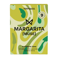 Margarita {Muse} Non-Alcoholic Terpene Cans (4 x 250ml)