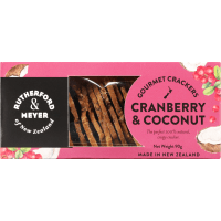 Cranberry & Coconut Gourmet Crackers (90g)