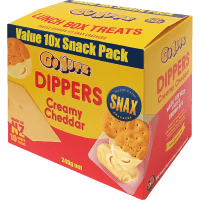Savoury Crackers & Creamy Cheddar Snack (10 x 24g)