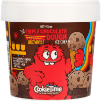The Triple Chocolate Brownie Dough Ice Cream (470ml)