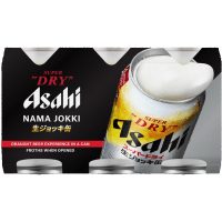 Nama Jokki Super Dry Draught Beer (6 x 340ml)