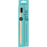 Soft Charcoal Infused Bamboo Emoji Toothbrush (1pk)