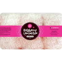 Raspberry Lamingtons (530g)