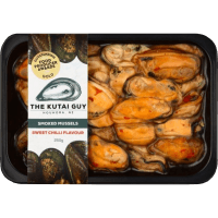 Sweet Chilli Smoked Mussels (250g)