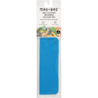 Small Blue Self Closing Reusable Storage Bag (1pk)