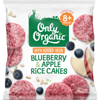 Blueberry & Apple Rice Cakes 8+ Months (35g)