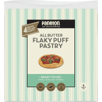 Ready To Use All Butter Flaky Puff Pastry Sheets (800g)