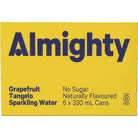 No Sugar Grapefruit Tangelo Sparkling Water (6 x 330ml)