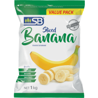 Sliced Banana (1kg)