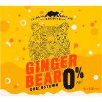 )% Alcohol Ginger Bear (4 x 330ml)