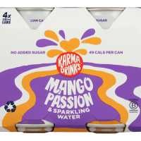 Mango Passion & Sparkling Water (4 x 330ml)