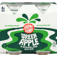 Green Apple & Sparkling Water (4 x 330ml)