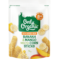 Banana & Mango Melty Corn Sticks 8+ Months (15g)