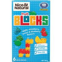 Fruit Blocks Fruit Snacks (6 x 20g)