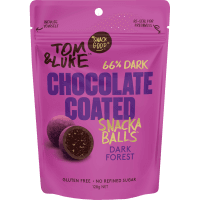 Dark Chocolate Coated Dark Forest Snackaballs (128g)