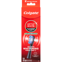 Optic White Powered Soft Toothbrush Heads Refill (2pk)