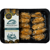 Garlic Butter Smoked Mussels (150g)
