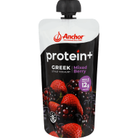 Protein+ Mixed Berry Greek Style Yoghurt Pouch (165g)
