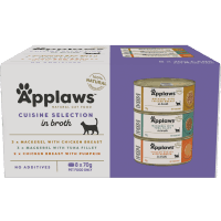 Cuisine Selection In Broth Wet Cat Food (8 x 70g)