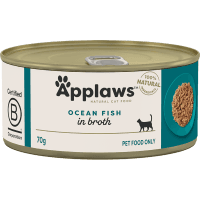 Ocean Fish In Broth Wet Cat Food (70g)