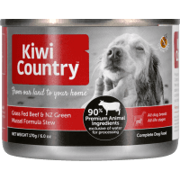 Grass Fed Beef & NZ Green Mussel Stew Wet Dog Food (170g)